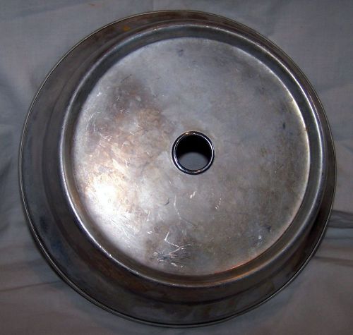 Aluminum Round Food Plate Cover Restaurant Hospital Cafeteria Catering