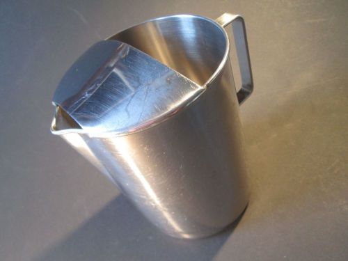 VINTAGE VOLLRATH STAINLESS ICE WATER COMMERCIAL GRADE PITCHER