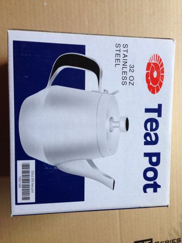 teapot stainless steel 32 oz