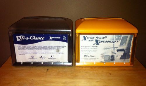 (2) Tork / SCA Xpressnap Restaurant Napkin Dispensers ~ New:Other Condition