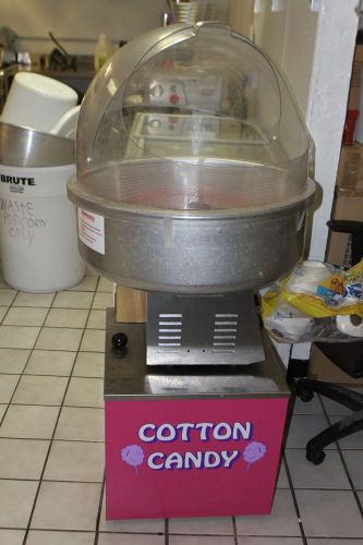Cotton candy machine  includes bubble