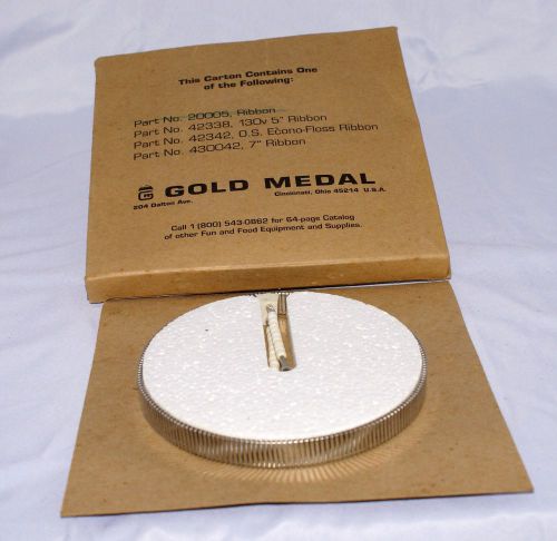 2 each replacement ribbon gold medal deluxe whirlwind  cotton candy machines for sale