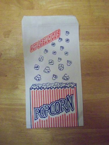 50 Vintage looking concession styles 1.5 ounce popcorn bags Parties fund raising