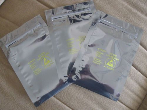 LOT OF 3 ANTI-STATIC BAGS-PROTECT ELECTRONICS-SURVIVAL SUPPLIES-DOOMSDAY PREP