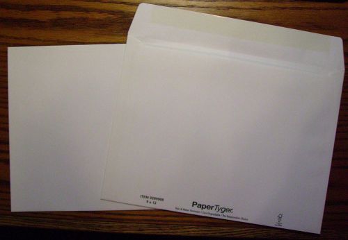 Paper tyger envelopes 9 x 12 gummed seal booklet 500 count for sale