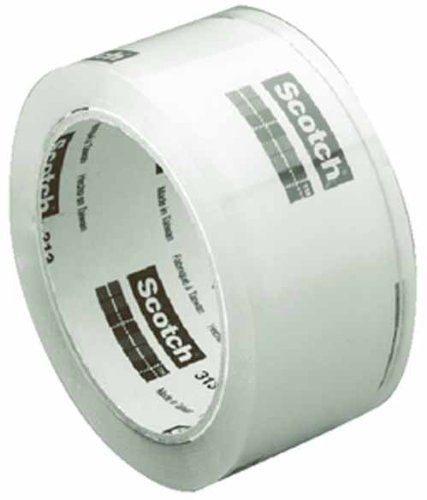 Scotch 313 box sealing tape - 1.89&#034; width x 109.36 yd length - 3&#034; (31348x100) for sale