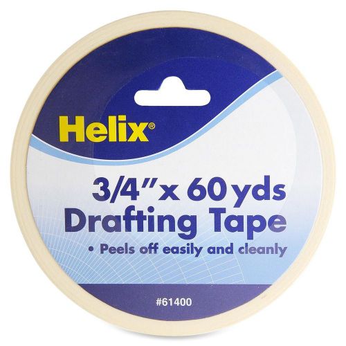 Helix 61400, Drafting Tape, 3/4 in.x60 in., White