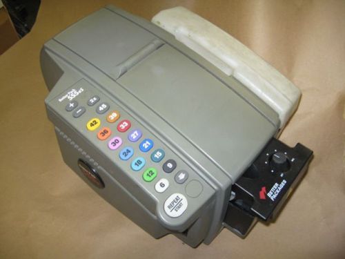 Better Packages 555ES Rebuilt Automatic Gummed Tape Dispenser  w/90 warranty