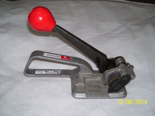 SIGNODE 1/2&#034;- 3/4&#034; Steel Banding Strapping Racheting Tool Model: LT with crimper