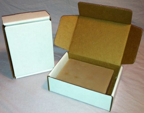 120pcs White Corrugated Tuck Flap Soap Boxes Free Ship