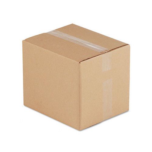 Corrugated Kraft Fixed-Depth Shipping Carton, 25/Bundle (21&#034; H x 20&#034; W x 8&#034; D)