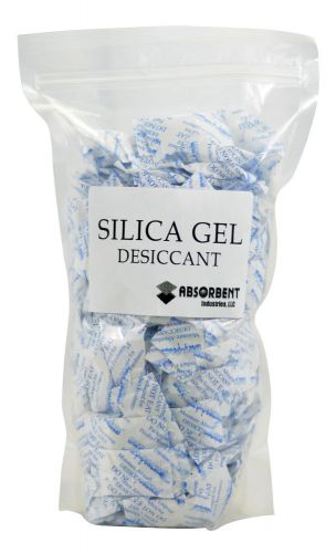 3 gram x 250 pk silica gel desiccant moisture absorber-fda compliant food safe for sale