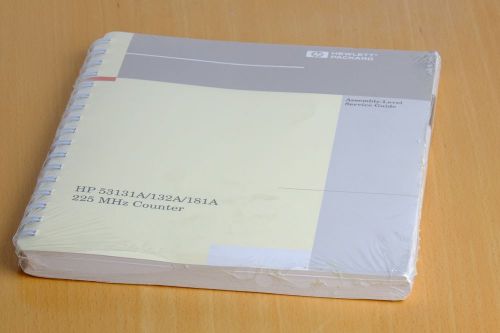 HP/Agilent 53131A/53132A/53181A Assembly-Level Service Manual  **NEW**