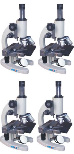4 pcs educational  student medical junior science biological miko microscope for sale
