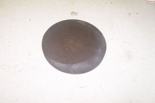 5&#034; round solid steel plate 5&#034;diameter x 1/2&#034; thick