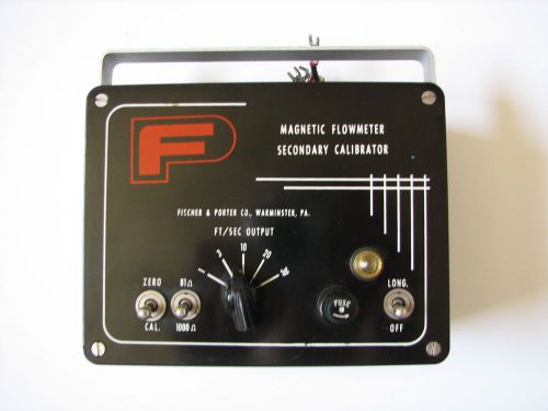 Fischer &amp; Porter Magnetic Flowmeter Secondary Calibrator