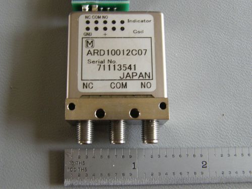 RF SMA Switch SPDT 0MHz to 18GHz  ARD10012   12 VDC