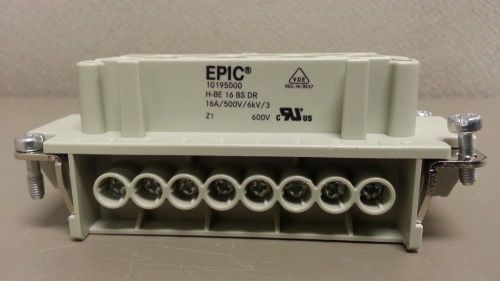 5 NEW EPIC/LAPP 10.1950 HBE 16 BS FEMALE CONTACTS in BOX (LAPP)