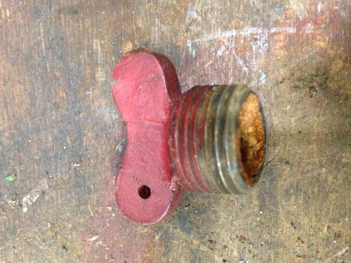 International harvester cast iron winged water pipe plug hit and miss gas engine for sale