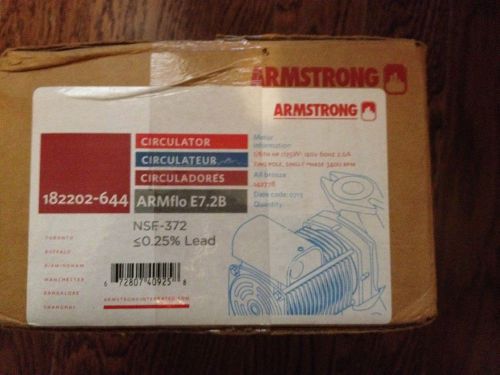 Armstrong armflo e7.2b circulator pump 182202–644 bronze for sale