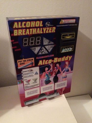 Alcobuddy Breathalyzer Vending Machine - Alco-buddy Alcocheckpoint Boozalator