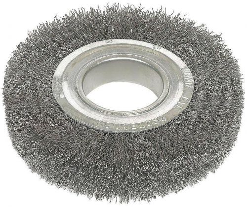 Crimped Wire Wheel, 8 In Dia, 0.0140 Wire (5 Wheels to a box)