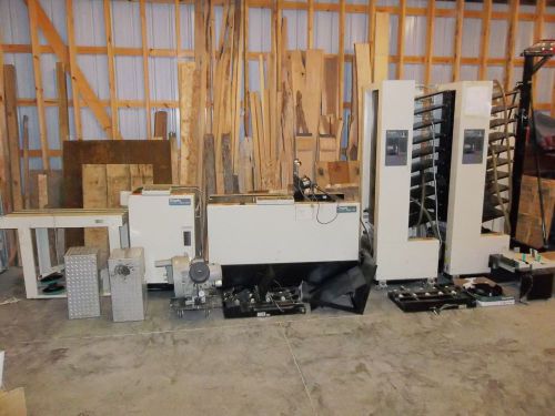 Duplo 10000 System w/250 booklet maker and face trimmer 2 vacuum  feed towers