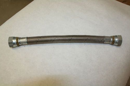 1 1/4&#034; Stainless Steel Braided Flex-Hose Length 16&#034; - NEW