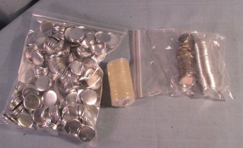 2,000 FULL BUTTON SETS 6,000 SEPARATE PARTS 1 1/4&#034;  32MM MAGNETIC BACK BUTTONS