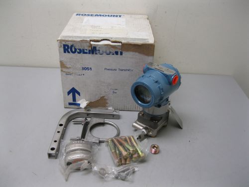 Rosemount 3051 CD 1A 52A1AM5B4E5Q4 Smart Hart Pressure Transmitter NEW H6 (1418)