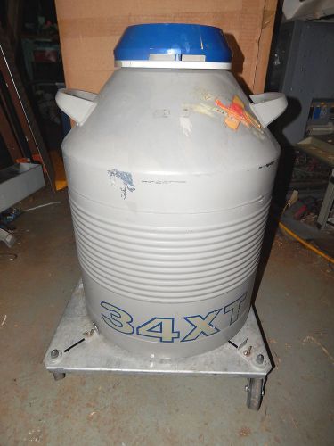 Taylor wharton 34xt liquid nitrogen storage dewar for sale
