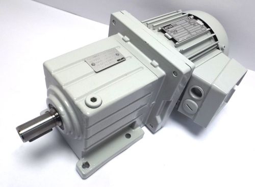 New lenze mdxma1m 071-12 vde0530 motor gst04-2mvbr-071-12 geardrive 3 mot clp460 for sale