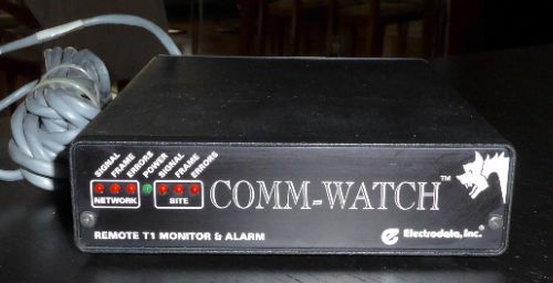 Electrodata comm-watch, t1 line monitor for sale