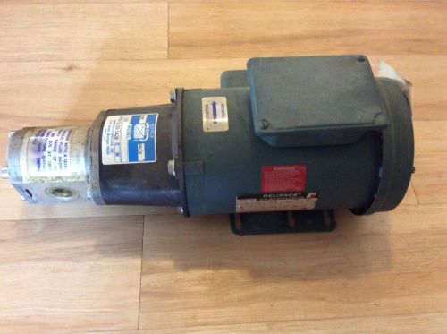 1 HP Reliance A-C Motor w/ Monarch Dyna Pack Pump