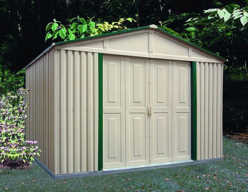 Duramax teton vinyl storage shed + foundation - 20224 for sale