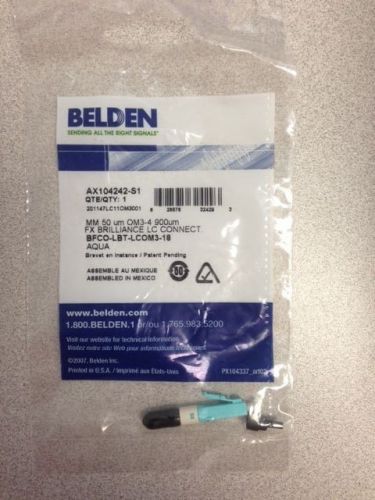 Lot of 10 NEW Belden AX104242-S1 Conncector