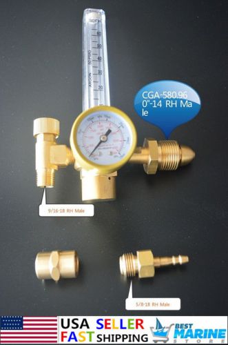 Argon CO2 Mig Tig Flow Meter Welding Weld Gauge Regulator Flowmeter
