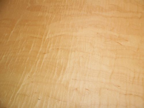 Curly Maple wood veneer           15&#034; x 80&#034;      &lt;Speakers&gt;             4554-5