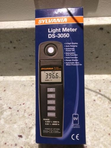 Sylvania Light Meter DS 3050