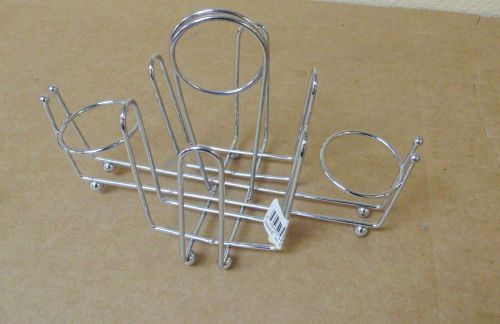 Table Top Condiments Holder  Sugar, Salt and Pepper Combination Holder Metal