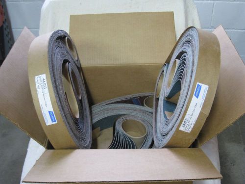 Norton sanding belt 2&#034;x132&#034; zirconia 40 grit-sold in packs of 10 for sale