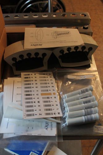 Abbott Axsym System Sample Segment Kit Aliquot Tube &amp; Cup Adapters NEW CASE
