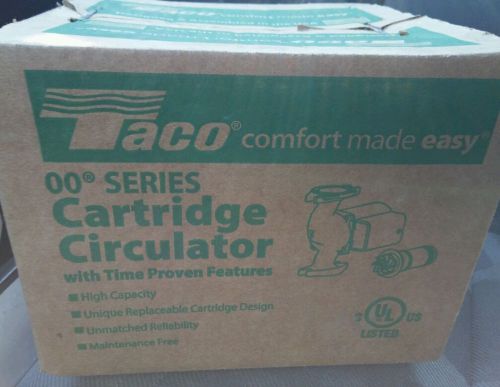 TACO 007-F5 SERIES CARTRIDGE CIRCULATOR  BRAND NEW