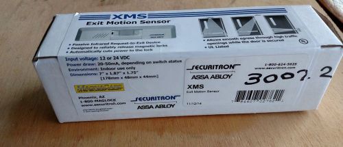 Xms exit motion sensor securitron assa abloy for sale