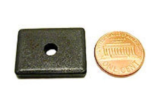 Ceramic flat block magnet. 1 lb. pull each. 40 pc. lot. for sale