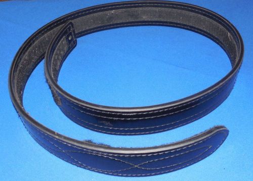 Safariland Black Patent Leather Velcro Police Duty Belt