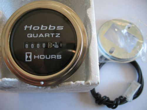 Hobbs Hour Meter; Quartz, New in Box