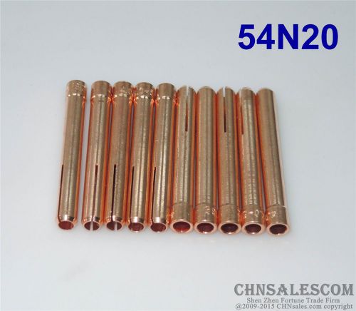 10 pcs 54N20 Collets for Tig Welding Torch WP-17 WP-18 WP-26 4.0mm 5/32&#034;