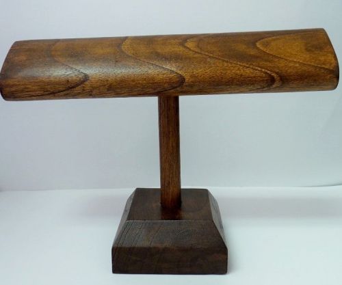 T Bar Wood Display (walnut color)