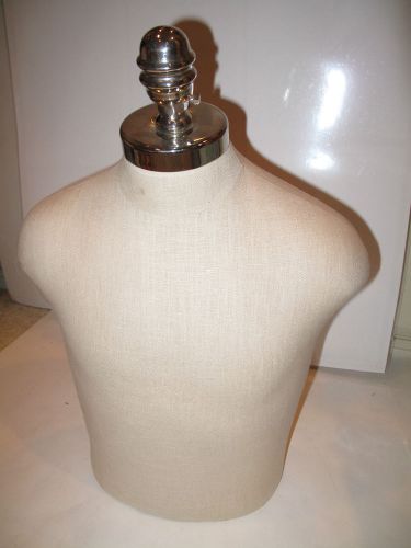 Child.  Mannequin Upper Torso Fabric Covered Fully Pinnable Dress Form. Used